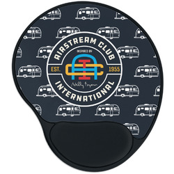 Airstream Club International Logo Mouse Pad with Wrist Support