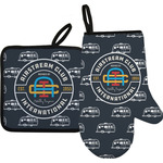 Airstream Club International Logo Oven Mitt & Pot Holder Set