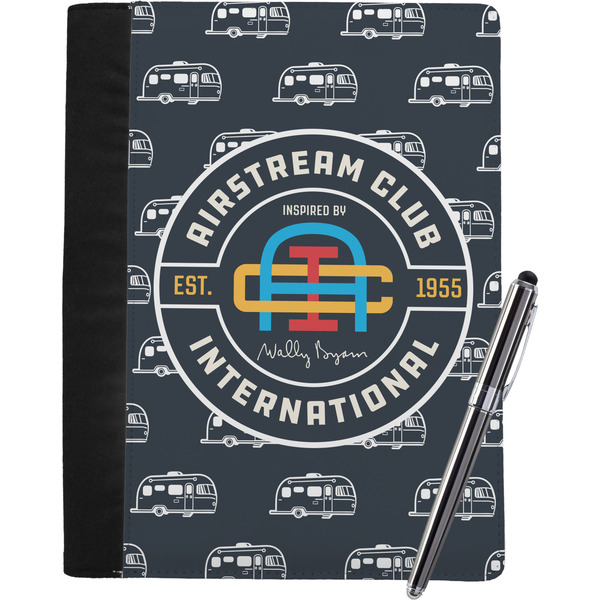 Custom Airstream Club International Logo Notebook Padfolio - Large