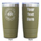 Airstream Club International Logo Olive Polar Camel Tumbler - 20oz - Double Sided - Approval