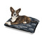 Airstream Club International Logo Outdoor Dog Beds - Medium - IN CONTEXT