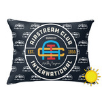 Airstream Club International Logo Outdoor Throw Pillow - Rectangular