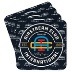 Airstream Club International Logo Paper Coasters