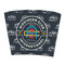 Airstream Club International Logo Party Cup Sleeves - without bottom - FRONT (flat)