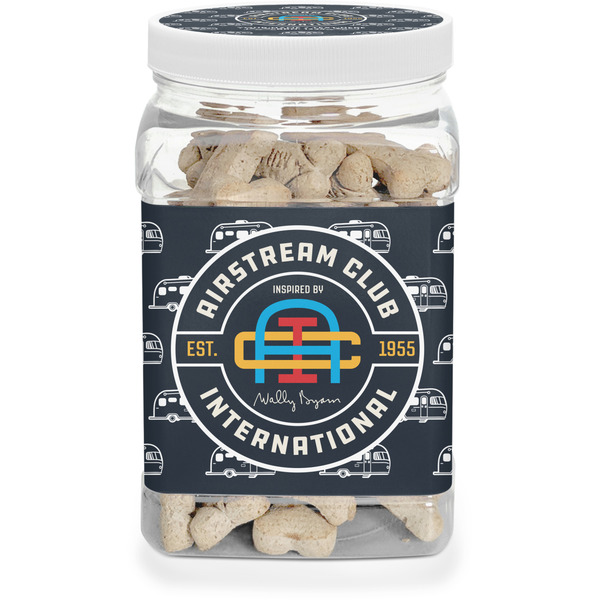 Custom Airstream Club International Logo Dog Treat Jar