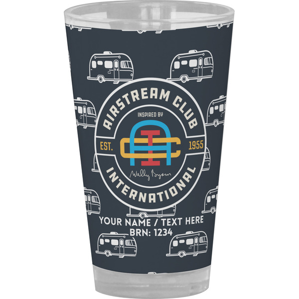 Custom Airstream Club International Logo Pint Glass - Full Color