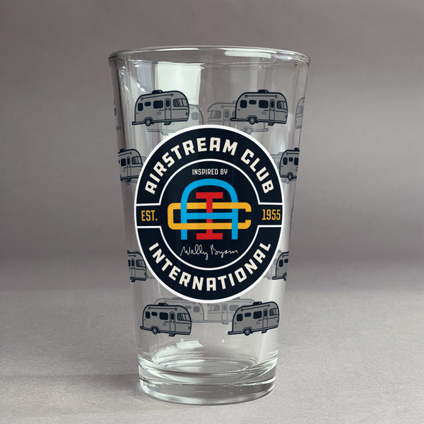 Custom Airstream Club International Logo Pint Glass - Full Print