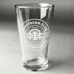 Airstream Club International Logo Pint Glass - Laser Engraved - Single