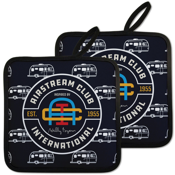 Custom Airstream Club International Logo Pot Holders - Set of 2