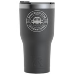 Airstream Club International Logo RTIC Tumbler - Black - Laser Engraved - Single-Sided