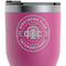 Airstream Club International Logo RTIC Tumbler - Magenta - Close Up