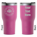 Airstream Club International Logo RTIC Tumbler - Magenta - Laser Engraved - Double-Sided