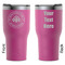 Airstream Club International Logo RTIC Tumbler - Magenta - Double Sided - Front & Back