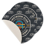 Airstream Club International Logo Round Linen Placemats - Single-Sided - Set of 4