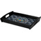 Airstream Club International Logo Serving Tray Black - Corner