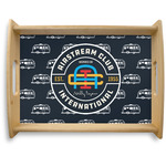 Airstream Club International Logo Natural Wooden Tray - Large