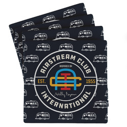 Airstream Club International Logo Absorbent Stone Coasters - Set of 4