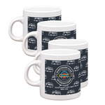 Airstream Club International Logo Single Shot Espresso Cups - Set of 4