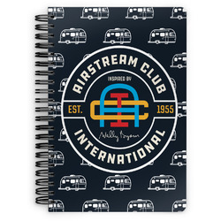 Airstream Club International Logo Spiral Notebook