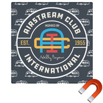 Airstream Club International Logo Square Car Magnet - 10"