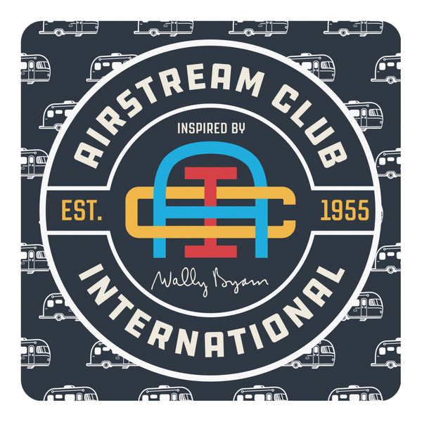 Custom Airstream Club International Logo Square Decal - XLarge