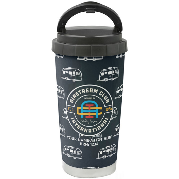 Custom Airstream Club International Logo Stainless Steel Coffee Tumbler