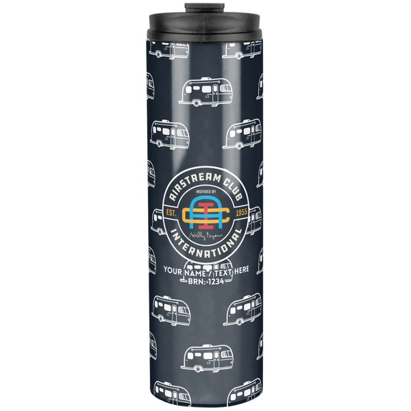 Custom Airstream Club International Logo Stainless Steel Skinny Tumbler - 20 oz