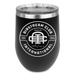 Airstream Club International Logo Stemless Stainless Steel Wine Tumbler - Black - Single-Sided