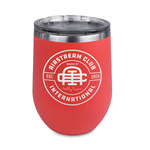 Airstream Club International Logo Stemless Stainless Steel Wine Tumbler - Coral - Double-Sided