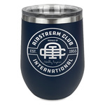 Airstream Club International Logo Stemless Stainless Steel Wine Tumbler - Navy - Double-Sided