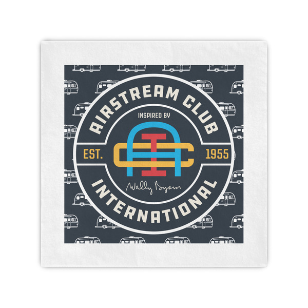 Custom Airstream Club International Logo Standard Cocktail Napkins