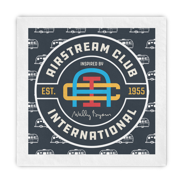 Custom Airstream Club International Logo Decorative Paper Napkins