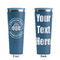 Airstream Club International Logo Steel Blue RTIC Everyday Tumbler - 28 oz. - Front and Back