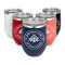 Airstream Club International Logo Steel Wine Tumblers Multiple Colors