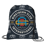 Airstream Club International Logo Drawstring Backpack - Large