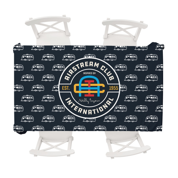 Custom Airstream Club International Logo Tablecloth - 58" x 102"