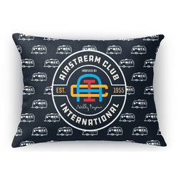 Airstream Club International Logo Rectangular Throw Pillow Case