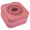 Airstream Club International Logo Travel Jewelry Boxes - Leather - Pink - Angled View