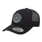 Airstream Club International Logo Trucker Hat - Black