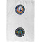 Airstream Club International Logo Waffle Towel - Partial Print - Approval Image