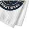 Airstream Club International Logo Waffle Weave Towel - Closeup of Material Image