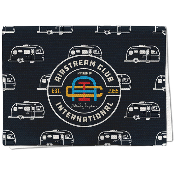 Custom Airstream Club International Logo Kitchen Towel - Waffle Weave