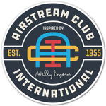 Airstream Club International Logo Graphic Decal - Medium