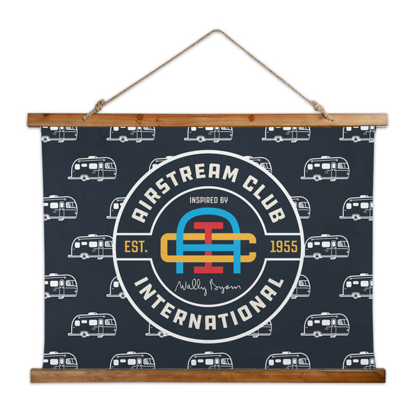 Custom Airstream Club International Logo Wall Hanging Tapestry - Wide