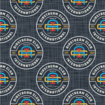 Airstream Club International Logo Wallpaper & Surface Covering - Peel & Stick - 24" x 24" Sample