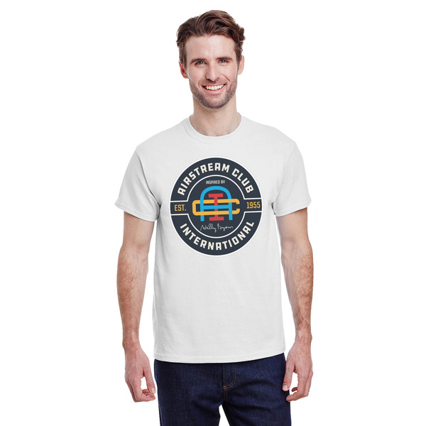 Custom Airstream Club International Logo T-Shirt - White - Large