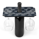 Airstream Club International Logo Wine Bottle & Glass Holder