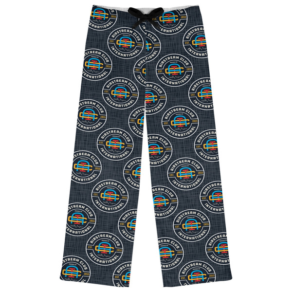 Custom Airstream Club International Logo Womens Pajama Pants - L