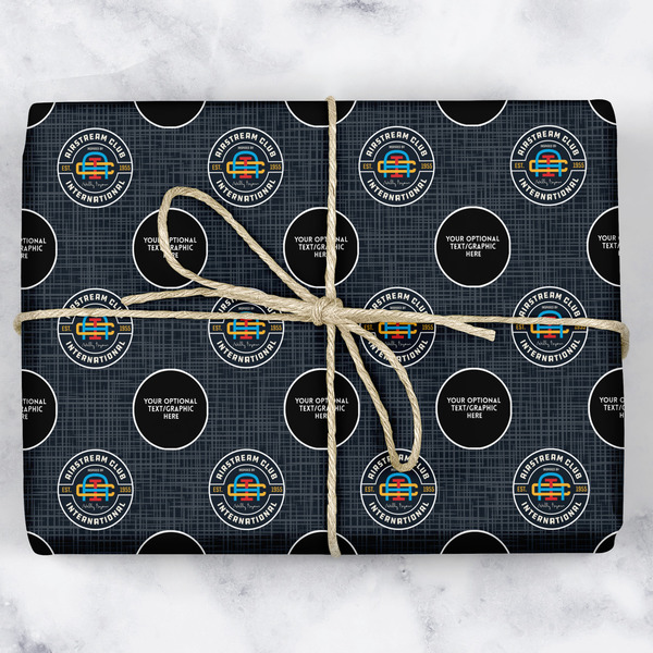 Custom Airstream Club International Logo Wrapping Paper