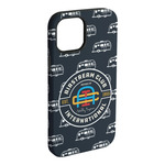 Airstream Club International Logo iPhone Case - Rubber Lined - iPhone 15 Plus